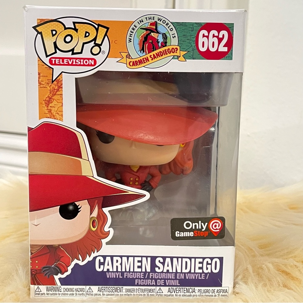 Funko Pop! Television #662 Carmen Sandiego Vinyl Figure
